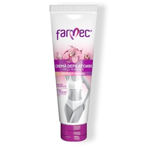 | Crema depilatoare pentru piele normala cu extract de orhidee, farmec, 150 ml | 1001cosmetice.ro