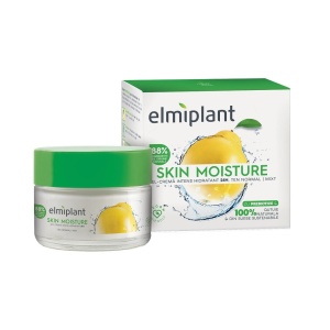 Crema hidratanta 24H, cu extract de Gutuie, pentru tenul Normal/Mixt, Elmiplant Skin Moisture, 50 ml