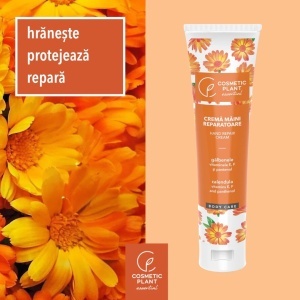 [Crema maini reparatoare cu extract de galbenele si vitaminele e, f, şi pantenol cosmetic plant, 150 ml - 1001cosmetice.ro] [4]