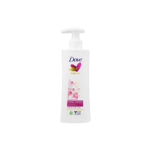 Crema pentru maini, cu extract de Floare de Lotus si Lapte de Orez, Dove, cu pompita, 250 ml