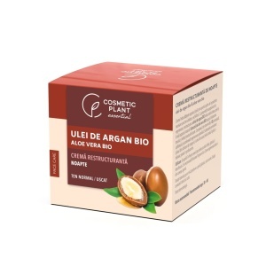 [Crema restructuranta de noapte cu ulei de argan bio si extract bio de aloe vera cosmetic plant, 50 ml - 1001cosmetice.ro] [5]