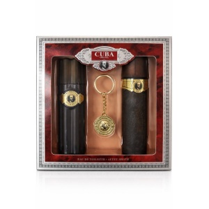 Cuba | Cuba gold edt 100 ml + after shave 100 ml + breloc set | 1001cosmetice.ro