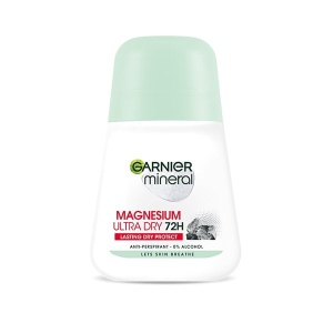 Deodorant Antiperspirant Roll-On pentru Femei Magnesium Ultra Dry 72h, Garnier 50 ml