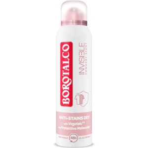 Parfumuri dama, model: spray | Deodorant antiperspirant spray invisible powder scent, 0% alcool, borotalco, 150 ml | 1001cosmetice.ro