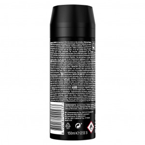 Deodorant body spray 48hrs non stop fresh black, axe, 150 ml thumb 2 - 1001cosmetice.ro