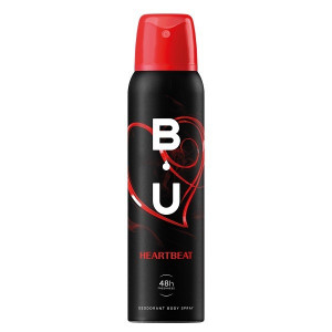 Deodorant body spray, B.U. Heartbeat, 150 ml