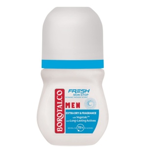 Promotii | Deodorant roll-on men fresh non-stop oceanic woods scent 72h, borotalco, 50 ml | 1001cosmetice.ro