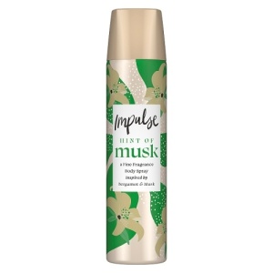 Impulse | Deodorant spray hint of musk, impulse, 75 ml | 1001cosmetice.ro