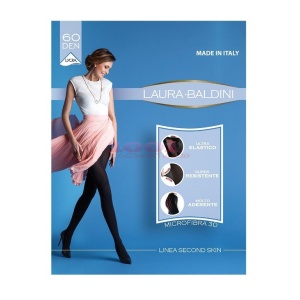 Dres Colectia Second Skin 60 DEN Culoare BLEUMARIN Laura Baldini