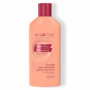 Demachiante | Emulsie demachianta cu argila naturala aslavital mineralactiv, 200 ml | 1001cosmetice.ro