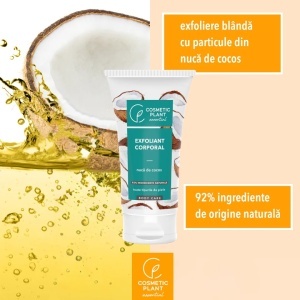[Exfoliant corporal cu nuca de cocos cosmetic plant, 150 ml - 1001cosmetice.ro] [4]