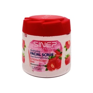 Sinep professional | Exfoliant (scrub) pentru fata si corp cu strawberry 400 ml sinep | 1001cosmetice.ro