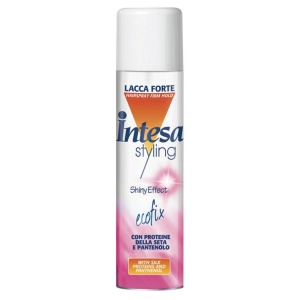 Fixativ &amp; spuma | Fixativ pentru par, stralucire si fixare, shiny effect ecofix intesa, 300 ml | 1001cosmetice.ro
