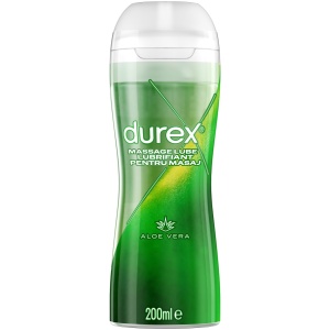 Masaj facial | Lubrifiant pentru masaj cu aloe vera, durex, 200 ml | 1001cosmetice.ro