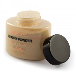 Makeup revolution london luxury powder banana pudra pulbere matifianta thumb 3 - 1001cosmetice.ro