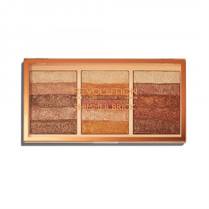 Makeup revolution shimmer brick palette thumb 1 - 1001cosmetice.ro