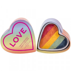 Makeup revolution triple baked highlighter love thumb 1 - 1001cosmetice.ro