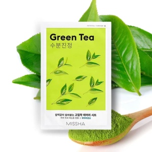 [Masca cu extract de ceai verde pentru ten uscat, missha, 19 g - 1001cosmetice.ro] [2]