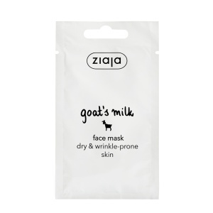 Masti de fata | Masca hidratanta pentru fata cu proteine din lapte de capra, vitamina a si e, ziaja, 7 ml | 1001cosmetice.ro