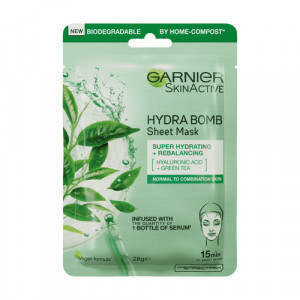 [Masca servetel moisture+ cu ceai verde pentru reimprospatare, garnier skin naturals - 1001cosmetice.ro] [1]