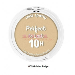 MISS SPORTY PERFECT TO LAST 10 H PUDRA COMPACTA 003 GOLDEN BEIGE