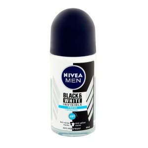 NIVEA MEN INVISIBLE BLACK & WHITE FRESH ANTIPERSPIRANT ROLL ON 72H