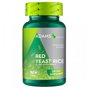 Red yeast rice - drojdie de orez, supliment alimentar 600 mg, adams thumb 2 - 1001cosmetice.ro