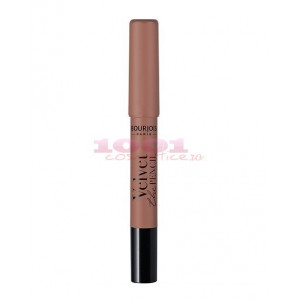 Ruj de buze tip creion, bourjois velvet the pencil beige chewable 02 thumb 2 - 1001cosmetice.ro