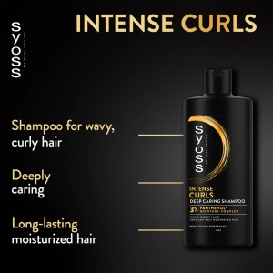 [Sampon hranitor pentru par cret si ondulat, intense curls, syoss, 440 ml - 1001cosmetice.ro] [2]