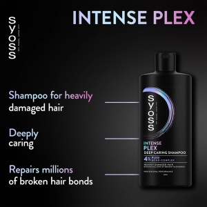 [Sampon hranitor pentru par deteriorat, intense plex, syoss, 440 ml - 1001cosmetice.ro] [3]