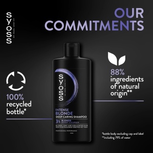 [Sampon hranitor violet pentru par blond, gri sau suvitat, intense blonde, syoss, 440 ml - 1001cosmetice.ro] [6]