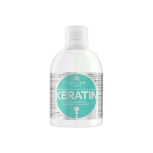 Sampon regenerant pentru par uscat Keratin Kallos, 1000ml
