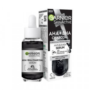 Serum anti-imperfectiuni cu niacinamide, AHA + BHA Pure Active, Garnier, 30 ml