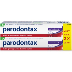 Pasta de dinti | Set 2 x pasta de dinti ultra clean, parodontax, 75 ml | 1001cosmetice.ro
