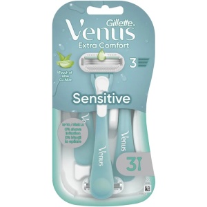 Set aparat de ras Extra Comfort Sensitive, Gillette, 3 bucati