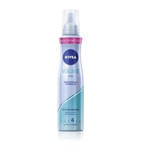 Par | Spuma pentru par, cu panthenol si vitamina b3, nivel de fixare 4, volume care, nivea, 150 ml | 1001cosmetice.ro