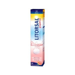 Zdrovit | Supliment alimentar electrolti si minerale grapefruit 24 comprimate.efervescene litorsal | 1001cosmetice.ro