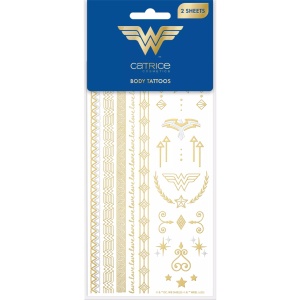 Crema corp, catrice | Tatuaje pentru corp wonder woman , set 2 bucati catrice | 1001cosmetice.ro