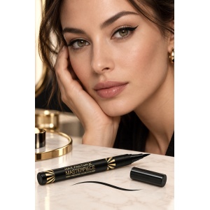 [Tus de ochi, eyeliner materpiece high precision, black onix 05, max factor - 1001cosmetice.ro] [2]