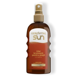 Promotii | Ulei bronzant pentru plaja - bronz intens si hidratare gerovital sun, 150 ml | 1001cosmetice.ro