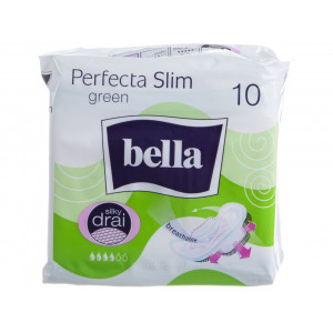 Absorbante Perfecta Slim green, Bella, 10 bucati