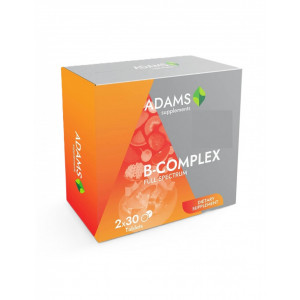 Adams b-complex full spectrum pachet b complex 2x 30 tablete 1+1 gratuit thumb 2 - 1001cosmetice.ro
