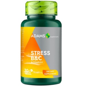 ADAMS SUPPLEMENTS STRESS B&C CUTIE 30 TABLETE