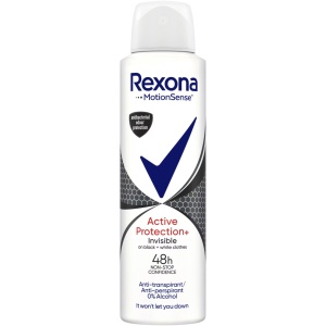 Antiperspirant deodorant spray Maximum Protection+ Invisible, Rexona, 150 ml