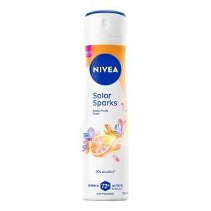 Antiperspirant deodorant spray, Solar Sparks, 72H Active Protection, Nivea, 150 ml
