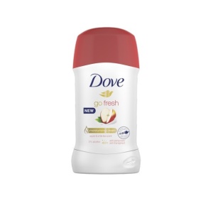 Antiperspirant deodorant stick, 48H Apple & White Tea Scent, Dove Go fresh, 40 ml