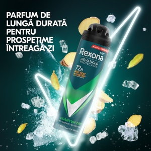 [Antiperspirant spray quantum dry advanced protection, rexona, 150 ml - 1001cosmetice.ro] [2]