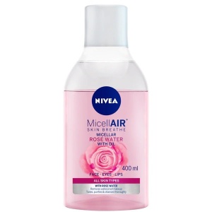 Ten, nivea | Apa micelara cu ulei si apa de trandafiri, pentru toate tipurile de ten, rose water, nivea 400 ml | 1001cosmetice.ro