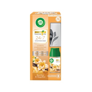 Curatenie, air wick | Aparat electric odorizant de camera + rezerva spray vanilla bean 250 ml, air wick | 1001cosmetice.ro