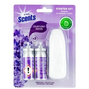 Aparat pulverizator + 2 bucati rezerve Lavander 2X12 ml, At Home Scent